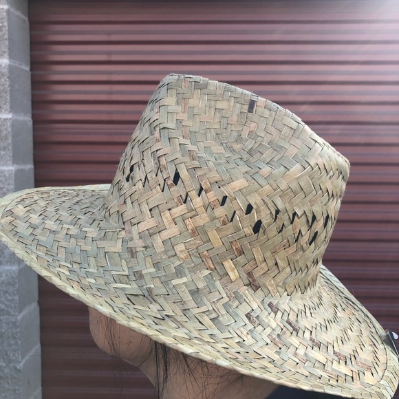 24/7 Life NWT’s Women's Original Straw Beach Hat Size One (new with Tags) - Picture 3 of 13